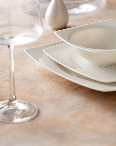 Столовый сервиз Nova из 24 предметов, фарфор