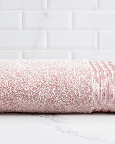 Банное полотенце Maynor 70x140см - пудровое