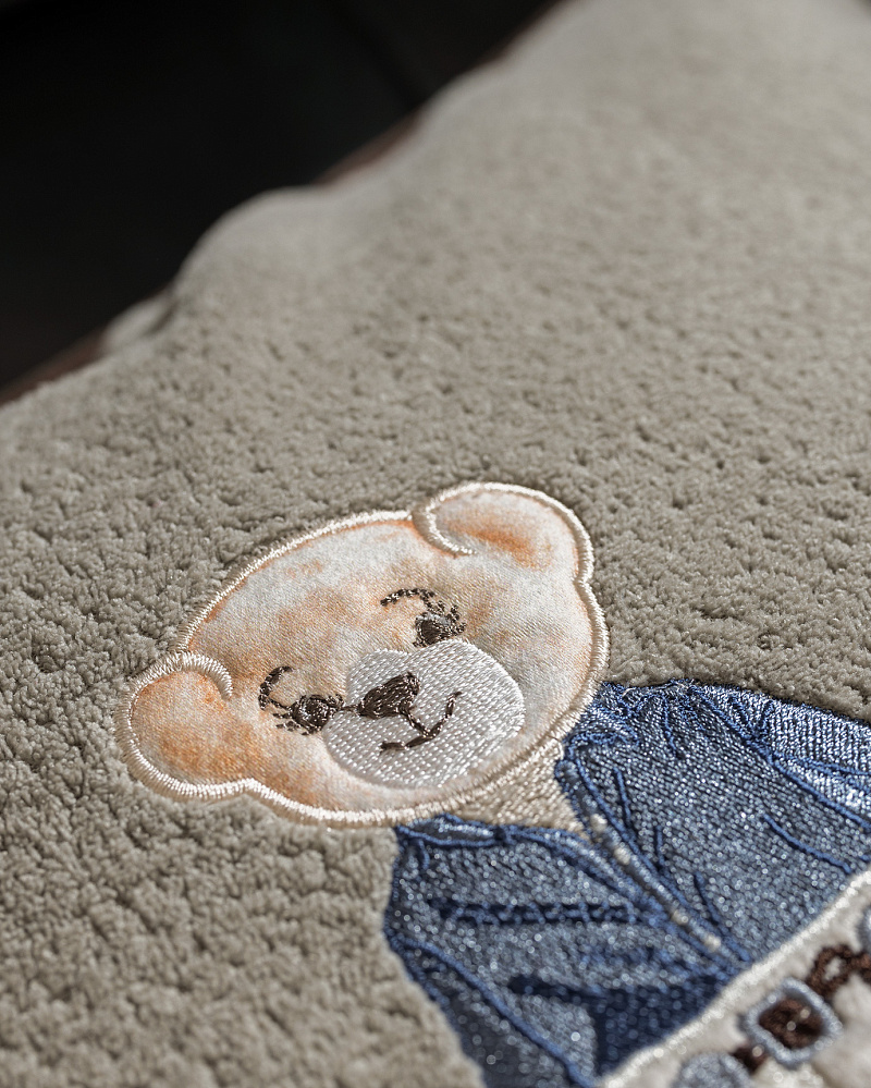 Декоративная наволочка Melay 43x43 см. - серая