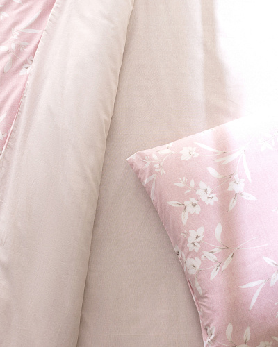 Комплект постельного белья двуспальный Nayomi с принтом 240x260 см