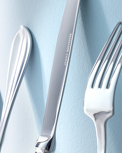 Набор столовых приборов Elysia из 42 шт. - серебристый