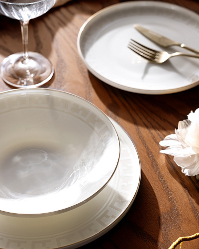 Столовый сервиз Merlin из 18 предметов, фарфор