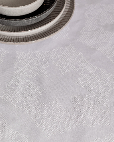 Скатерть Lavinia 160x300 см. - белая