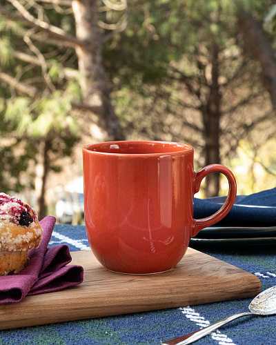 Кружка Orchide 420 мл. - терракотовая