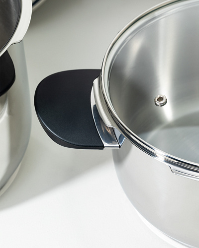 Набор кастрюль-скороварок из нержавеющей стали Fontaines 4-6л