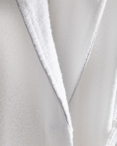 Халат банный унисекс Celestiel белый L-XL