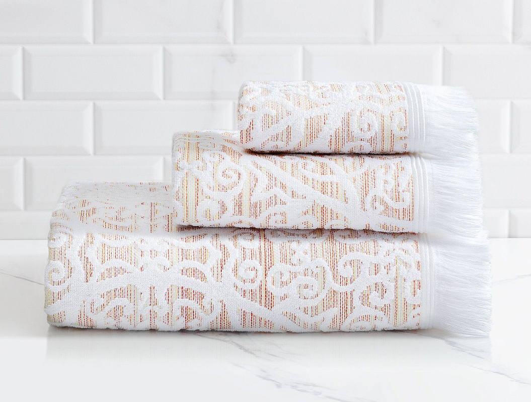 Полотенце для лица Michel 50x70см - оранжевое