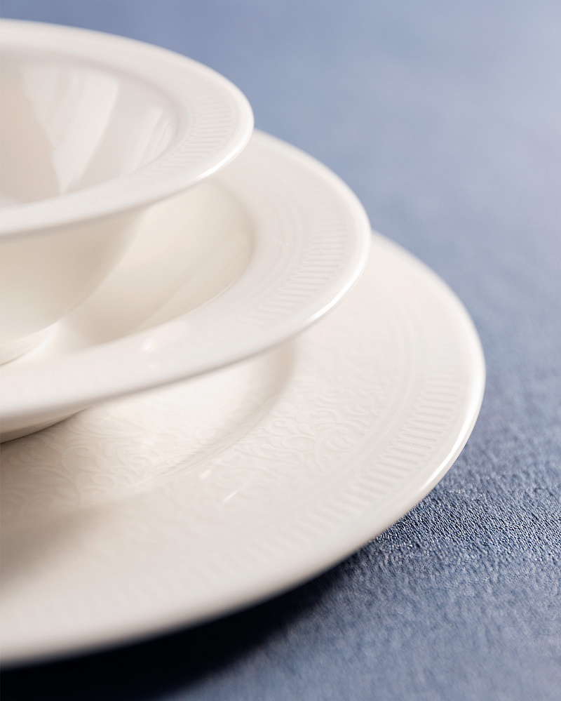 Столовый сервиз Claire из 24 предметов, фарфор