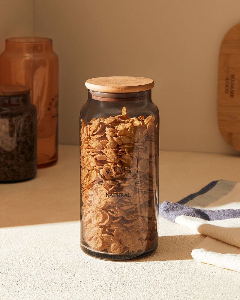 Банка Florence Colore 1400 мл - серая