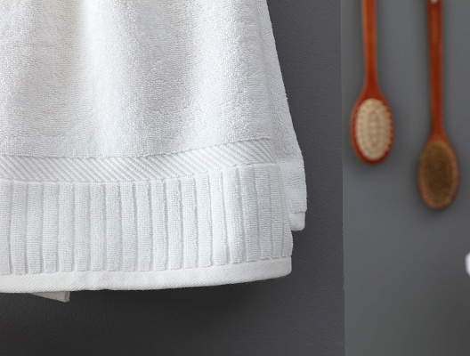 Полотенце для лица Piano 50x90 см - белое