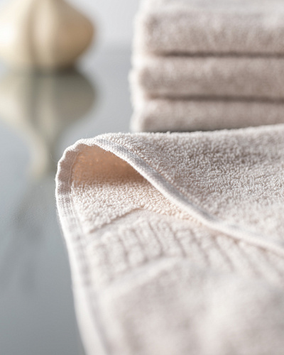 Набор полотенец для рук Sabine из 4 шт., 30x45 см. - бежевый