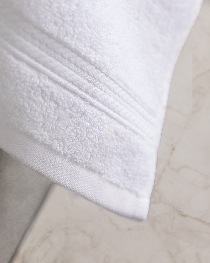 Полотенце для рук Ryella Armure Hotel Collection 30x46 см. - белое