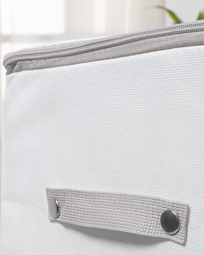 Органайзер для хранения Floral 52x28x21 см. - серая