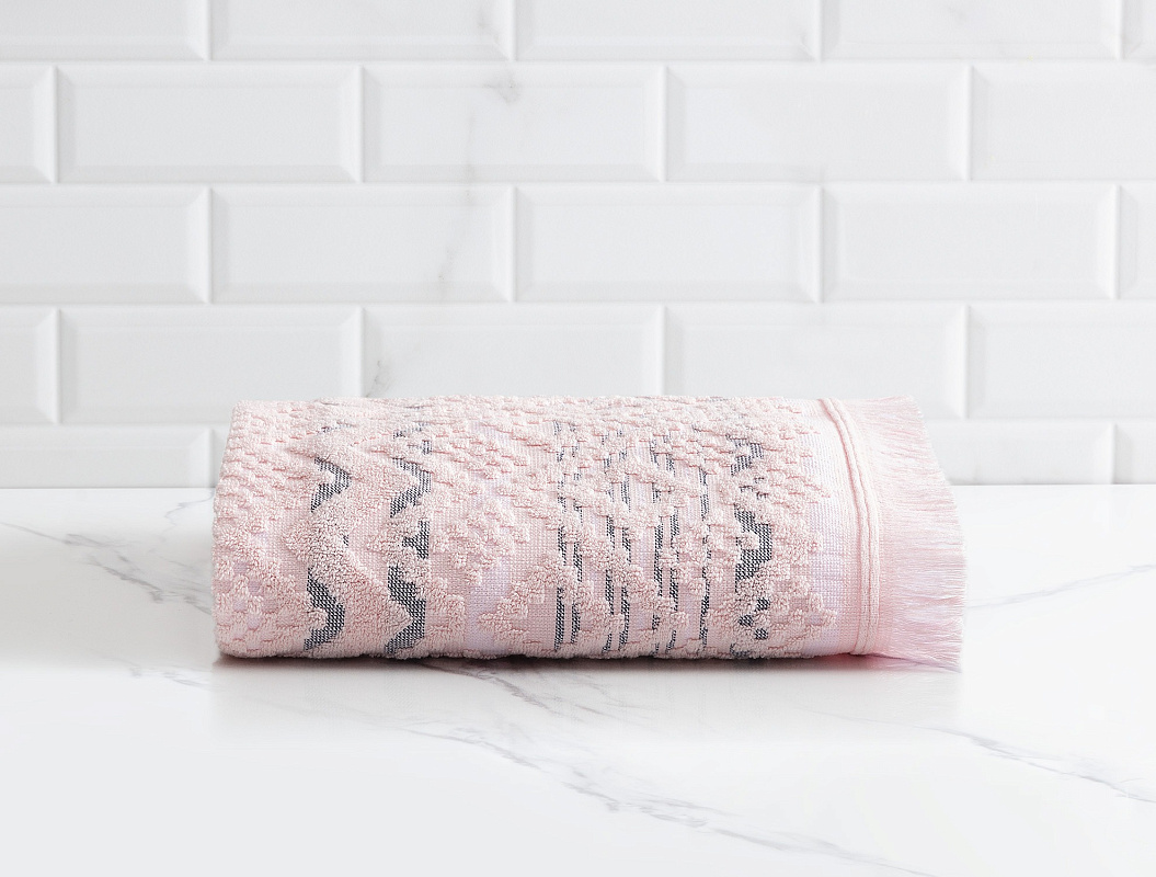 Полотенце для лица Annabel 50x70 см - пудровое