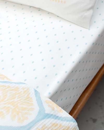 Комплект постельного белья двуспальный Leal с покрывалом 240x260 см, хлопок