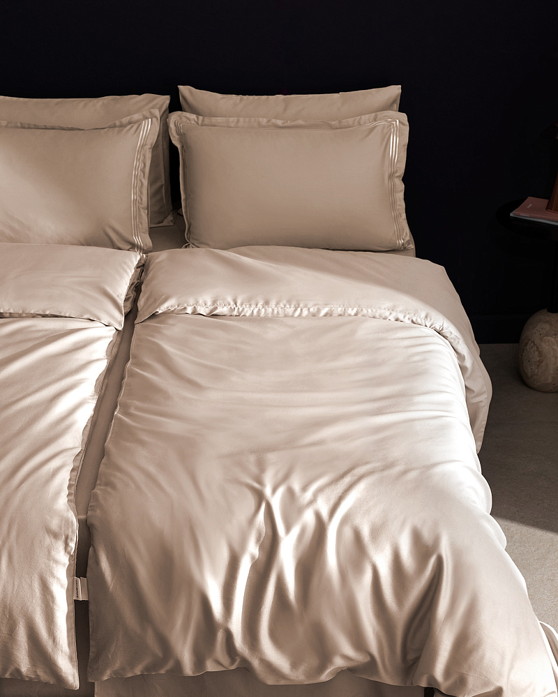 Комплект постельного белья семейный Clarette с 4 наволочками 260x280 см, - бамбук, хлопок