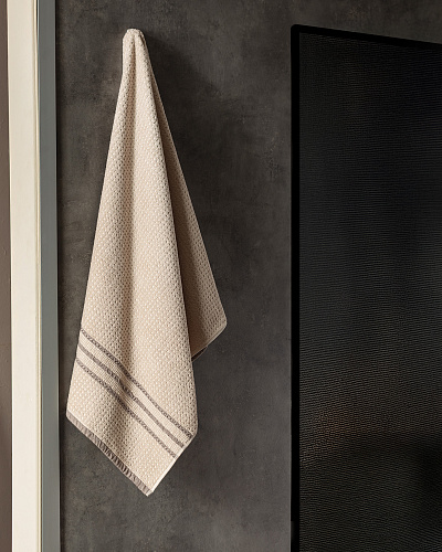 Банное полотенце Alissa 70x140 см. - бежевое