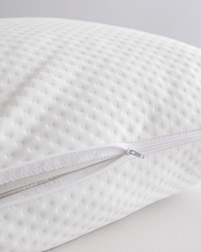 Комплект защитных чехлов для подушек Elicia из 2 шт., 50x70 см. - белый