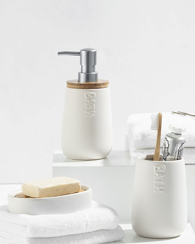 Банный набор Cera - белый