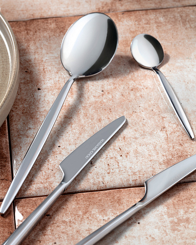 Набор столовых приборов Freya из 42 шт. - серебристый