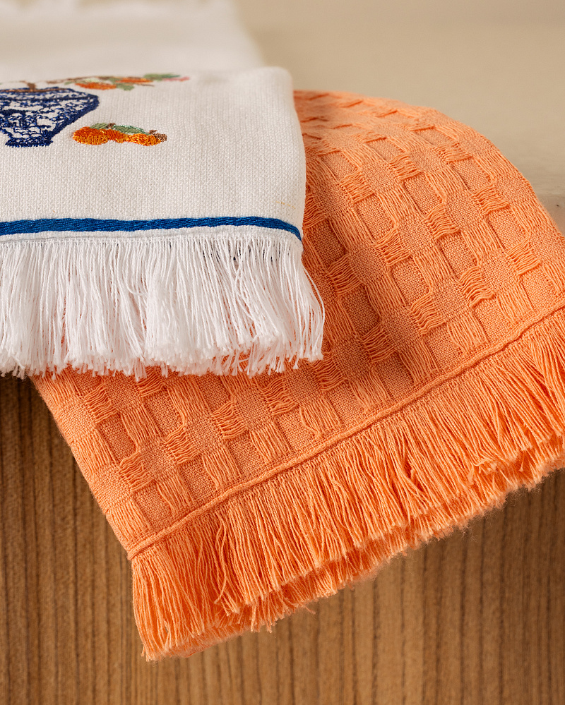 Комплект кухонных полотенец Orange из 2 шт., 40x60 см. - хлопок