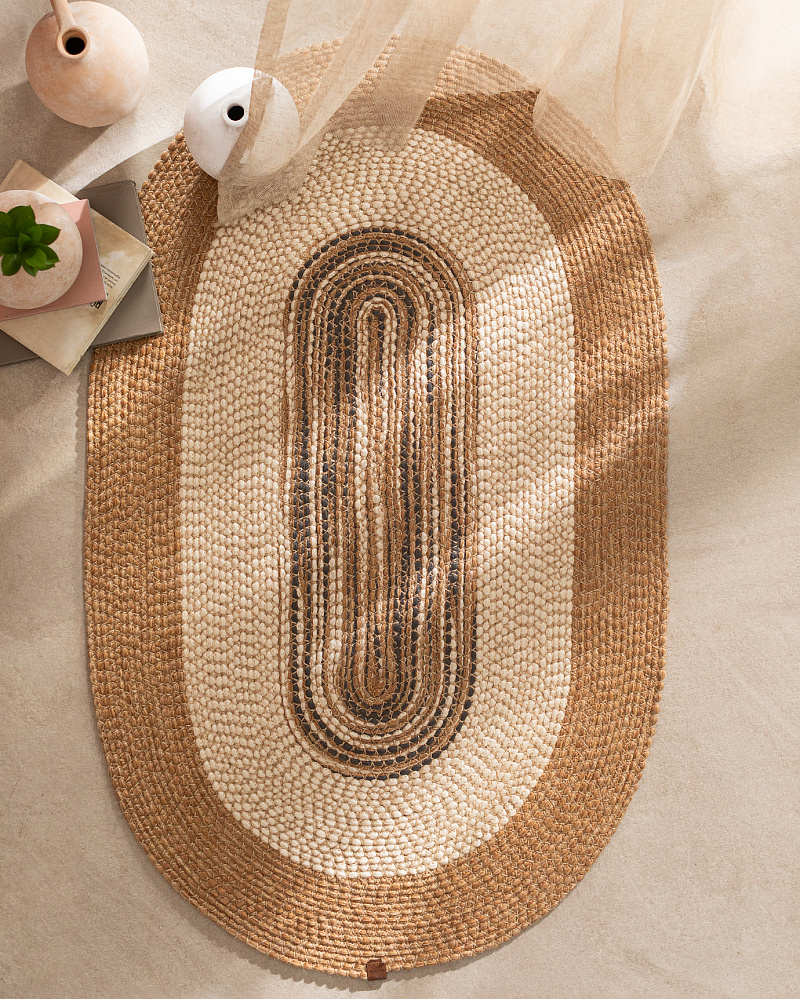 Ковер Janvry овальный 90x150 см. - полипропилен