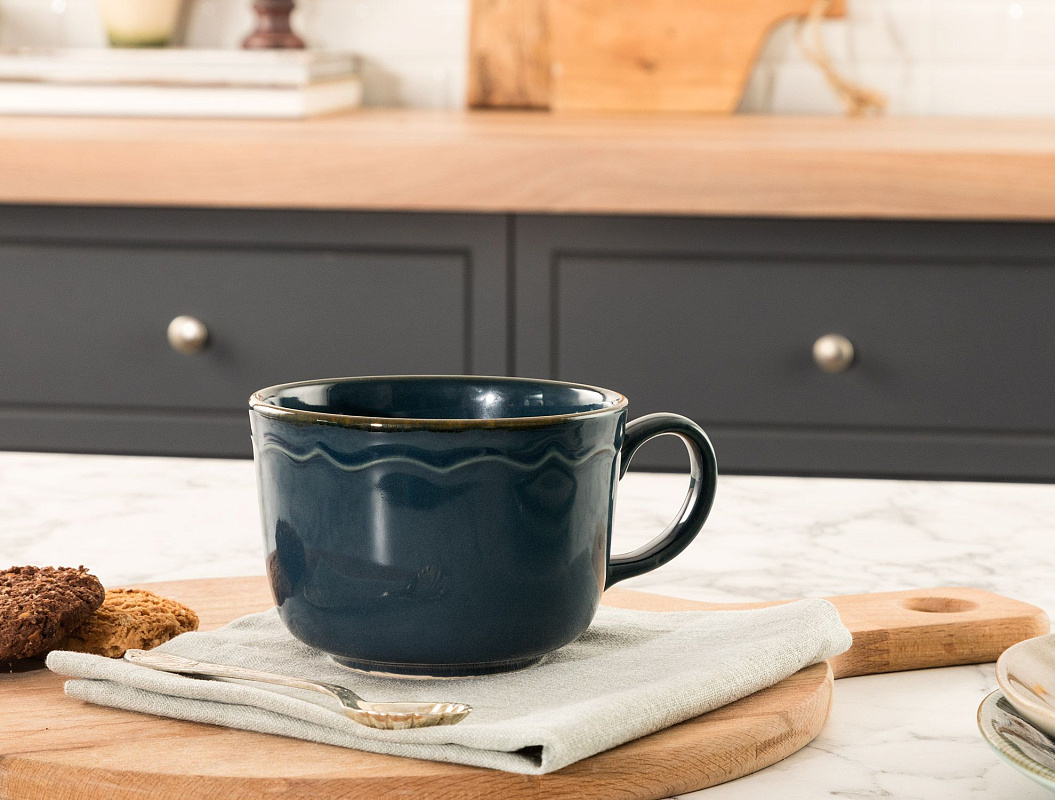 Кружка Tulipe, 480 мл - индиго