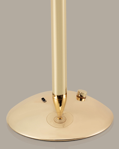 Настольная лампа Andre Touch 15x15x30,5 см, алюминий