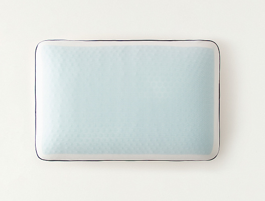 Подушка Fuchsia Visco гипоаллергенная с охлаждающим гелем 60х40 см, - вискоэластик