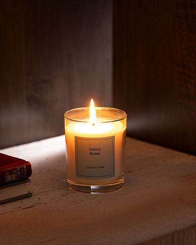 Ароматическая свеча Répertoire 190 г, - апельсин, лаванда, амбра