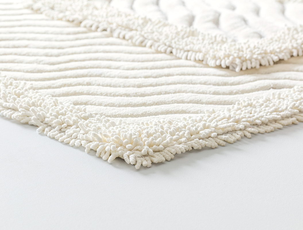 Комплект ковриков для ванной Marlie из 2 шт., 60x100 см и 50x60 см. - хлопок