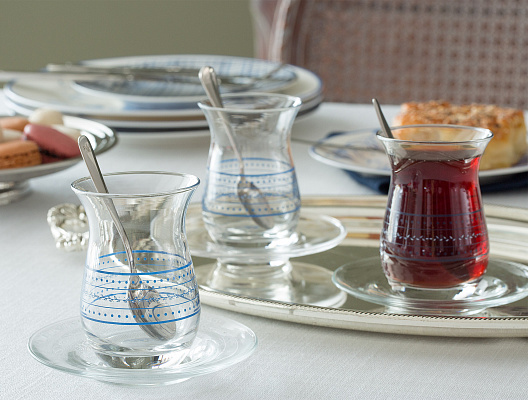 Набор стеклянных чашек Mathis, 168 мл