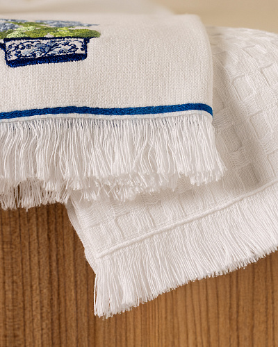 Комплект кухонных полотенец Hortensia из 2 шт., 40x60 см. - хлопок