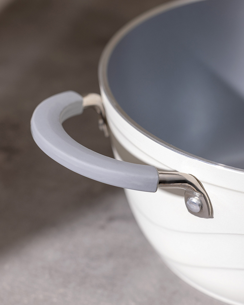 Кастрюля Albus с крышкой 2,9 л., - алюминий