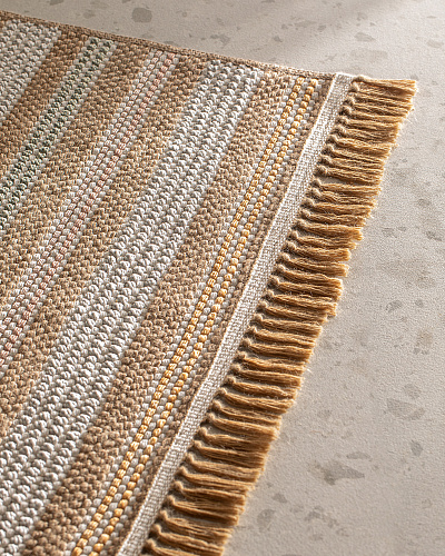 Ковер Laila 200x300 см. - бежевый / голубой