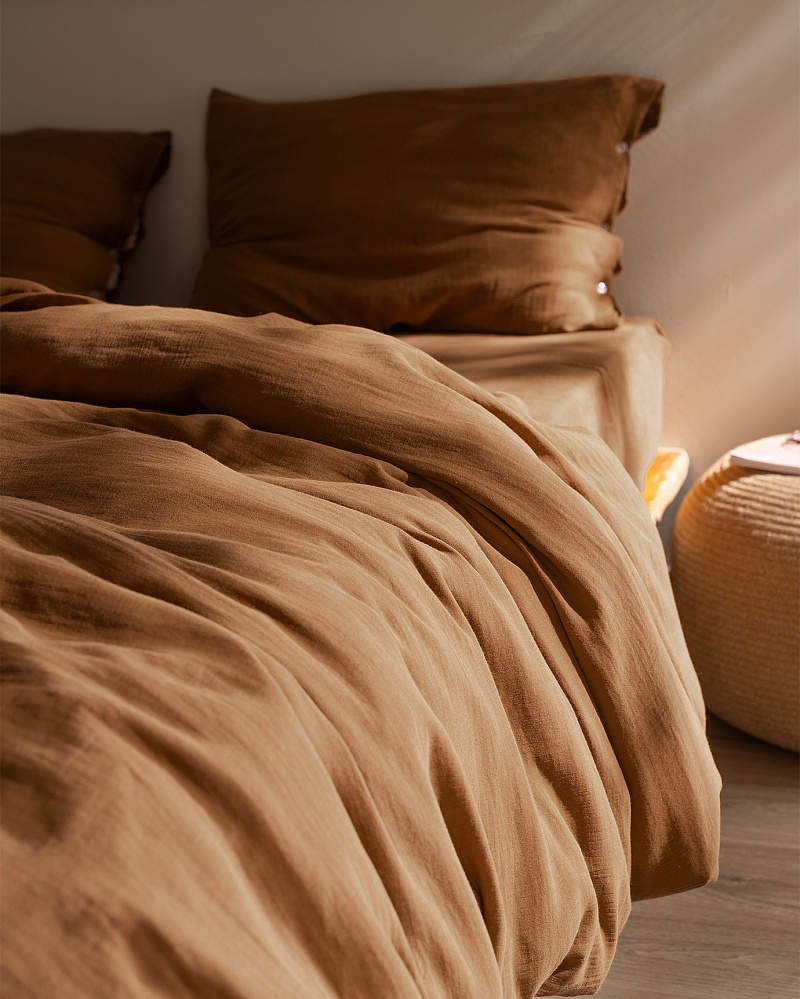 Комплект постельного белья полутораспальный Marla Müslin 90x200 см, хлопок