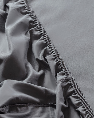 Комплект постельного белья двуспальный Manon с простыней и 2 наволочками 160x200 см, хлопок