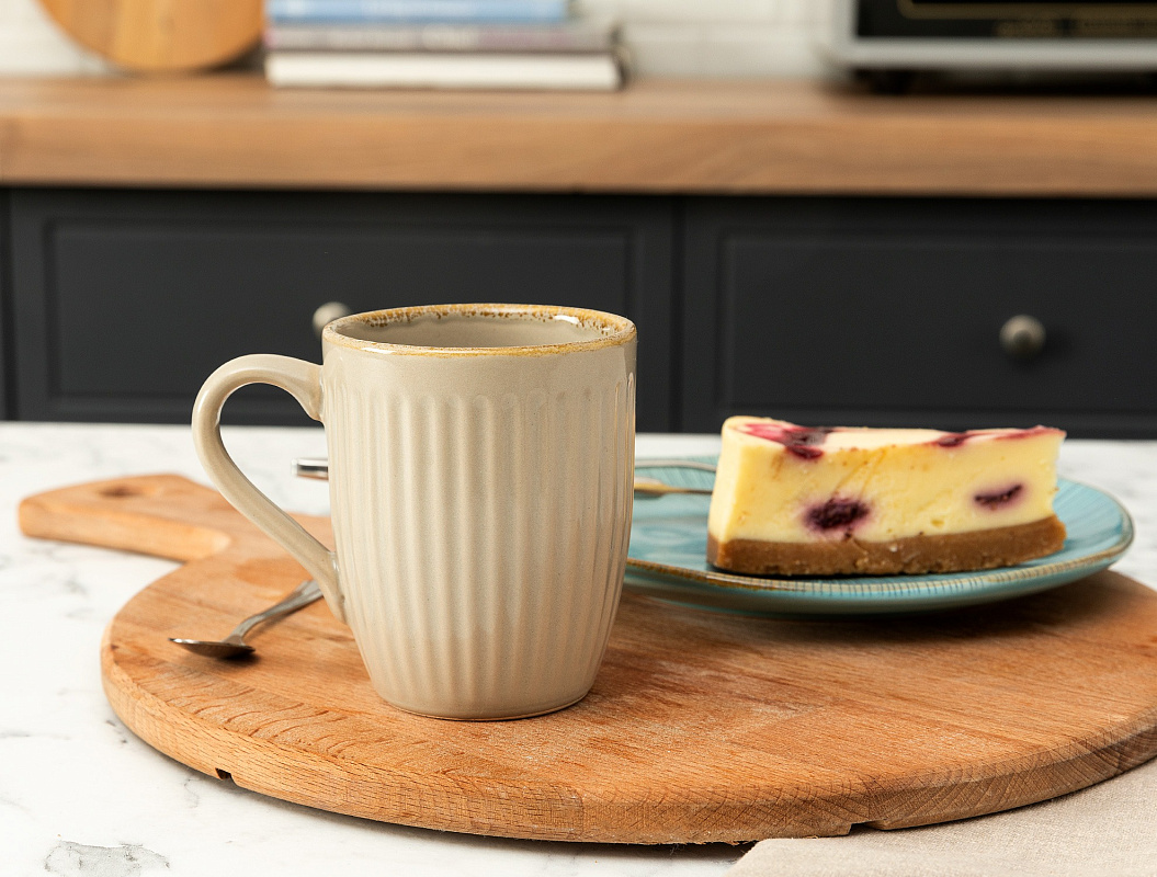 Кружка Marguerite 300 мл. - бежевая