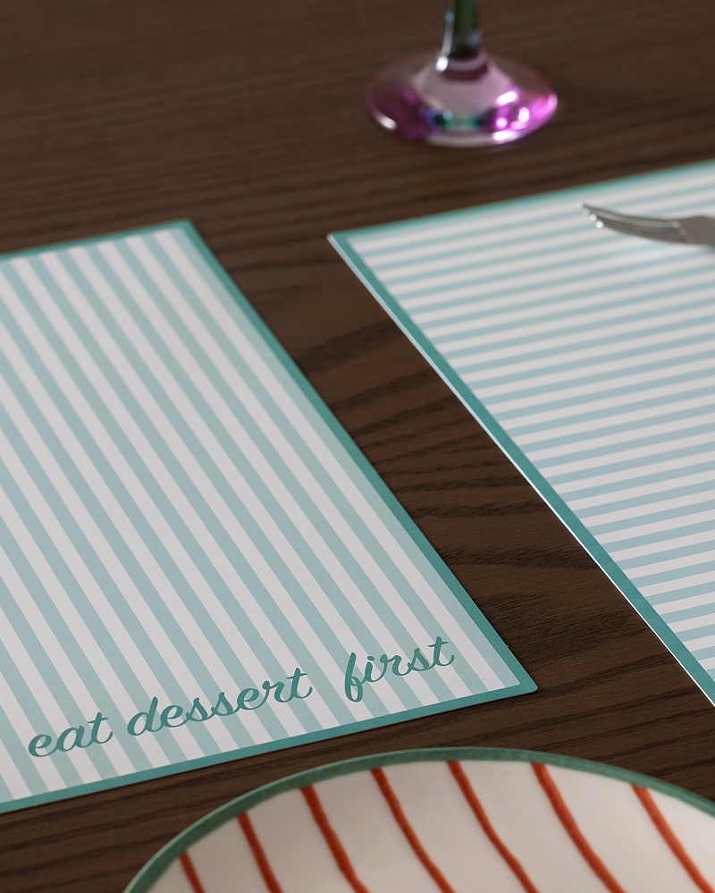 Набор сервировочных салфеток Vagony из 4 штук, 42x29 см, пластик