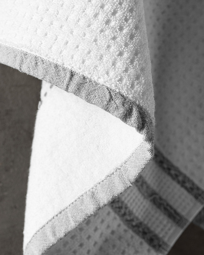 Банное полотенце Alissa 70x140 см. - белое