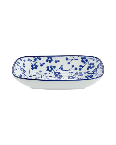 Тарелка Rêve Bleu Graine 17,5x12,5см - синий