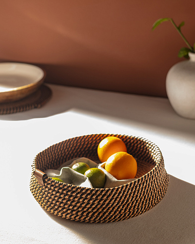 Корзина Eva 36x50 см. - бежевая