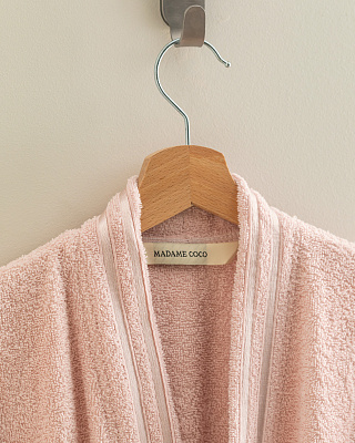 Халат унисекс Maynor L-XL р. - пудровый