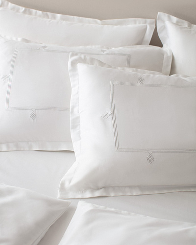 Комплект постельного белья семейный Lilas с 4 наволочками и 2 пододеяльниками 260x280 см, хлопок