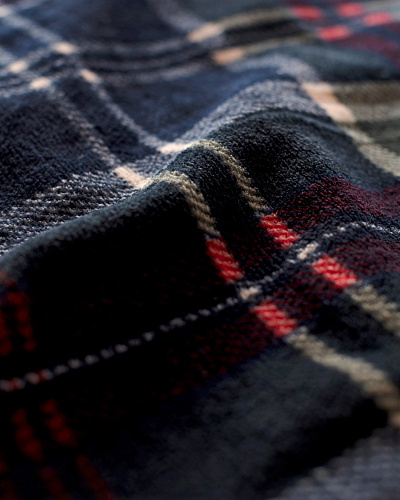 Покрывало полутораспальное Tignes 200x220 см. - темно-синее