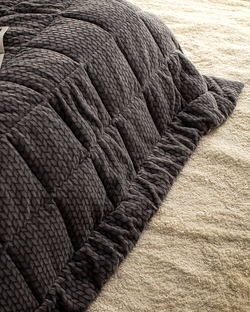 Комплект постельного белья полутораспальный Bobigny c одеялом-покрывалом 160x200 см