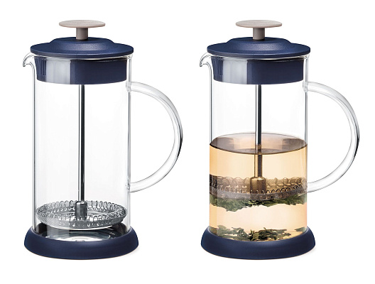 Френч-пресс Paule 350 мл - темно-синий