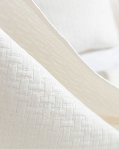 Комплект покрывало + 2 наволочки Berthe Yacht Collection 160x230 см. -  хлопок