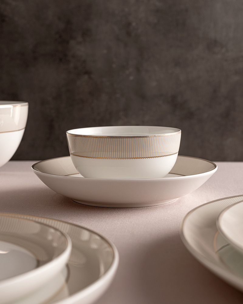 Столовый сервиз Adela из 56 предметов, - фарфор