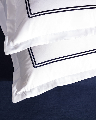 Комплект постельного белья евро Jacinthe Yacht Collectionс 4 наволочками 260x280 см, хлопок